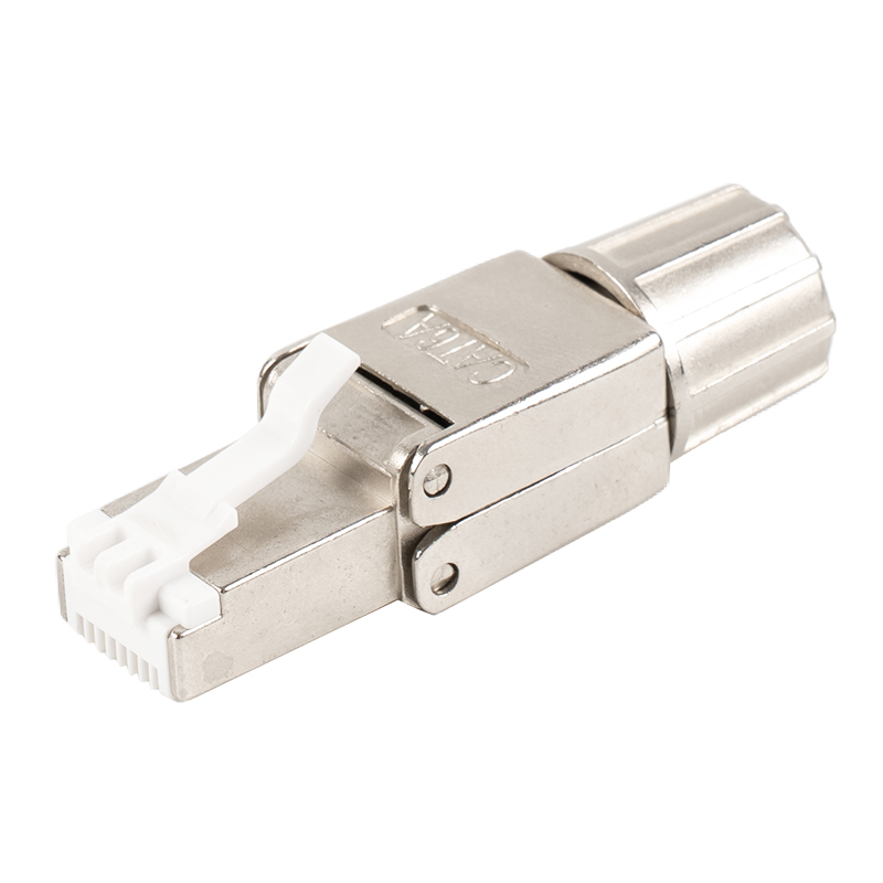 Cat6A シールド付きツールレス RJ45 コネクタ RJ-G40S-1-C6A Cat6A シールド付きツールレス RJ45 コネクタ RJ-G40S-1-C6A