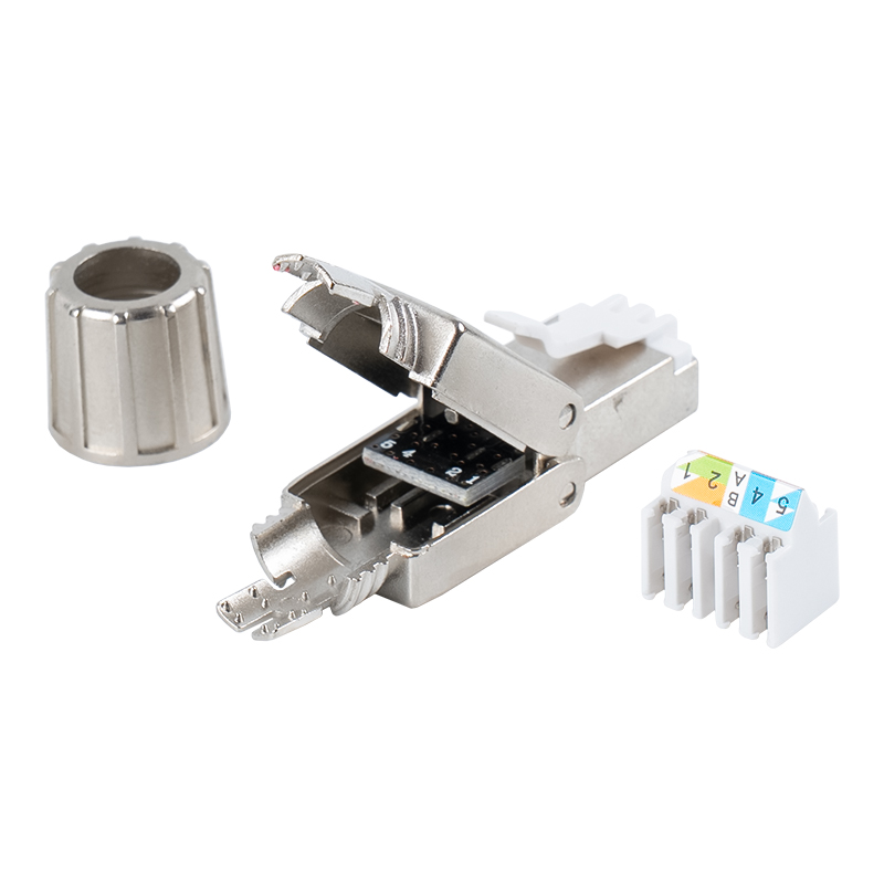 Cat7 シールド付きツールレス RJ45 コネクタ RJ-G40S-1-C7 Cat7 シールド付きツールレス RJ45 コネクタ RJ-G40S-1-C7
