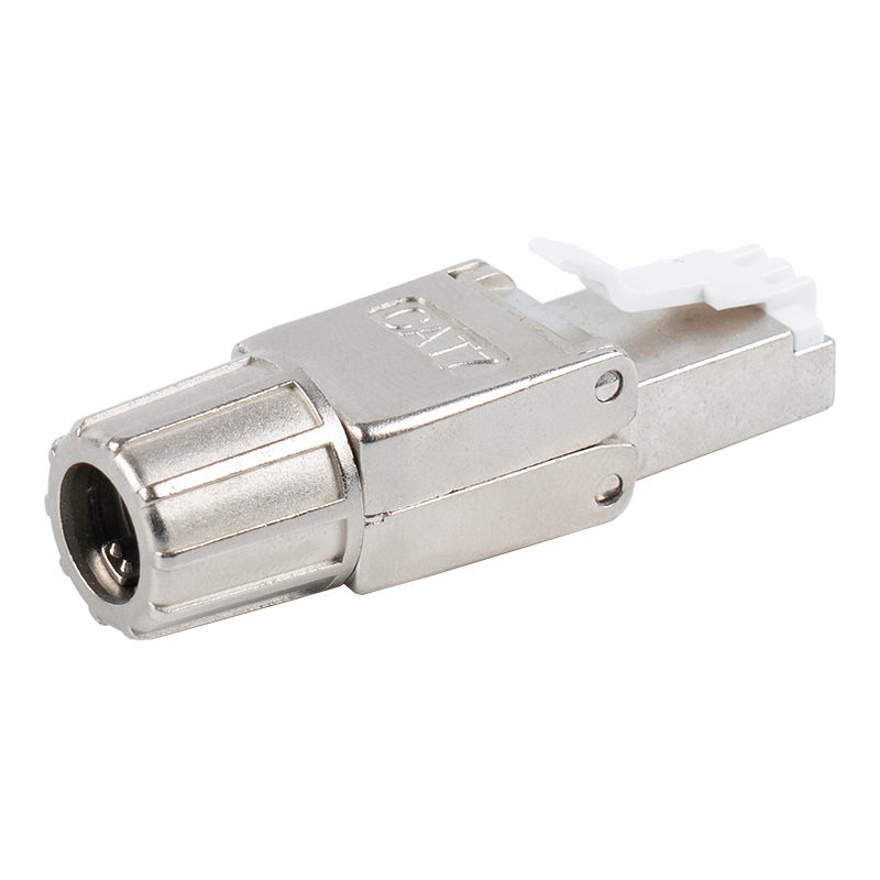 Cat7 シールド付きツールレス RJ45 コネクタ RJ-G40S-1-C7