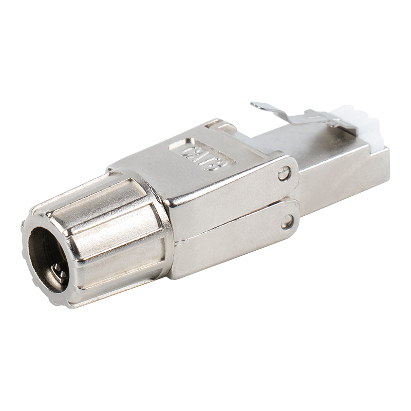 Cat8 シールド付きツールレス RJ45 コネクタ RJ-G40S-1-C8