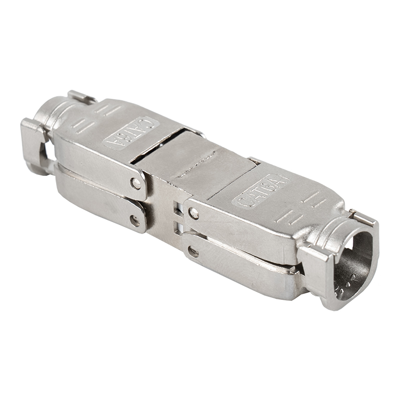 Cat6Aシールドプッシュダウンタイプツールレスコネクタ RJ-603S-3-C6A Cat6Aシールドプッシュダウンタイプツールレスコネクタ RJ-603S-3-C6A