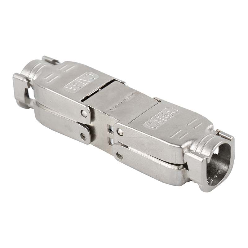 Cat6Aシールドツールレスコネクタ(取付ベース付) RJ-603S-2-C6A Cat6Aシールドツールレスコネクタ(取付ベース付) RJ-603S-2-C6A
