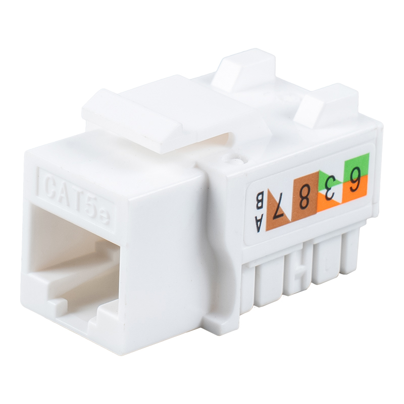 Cat5e シールドなし 90° モジュラー ジャック SM-2016H8C5E
