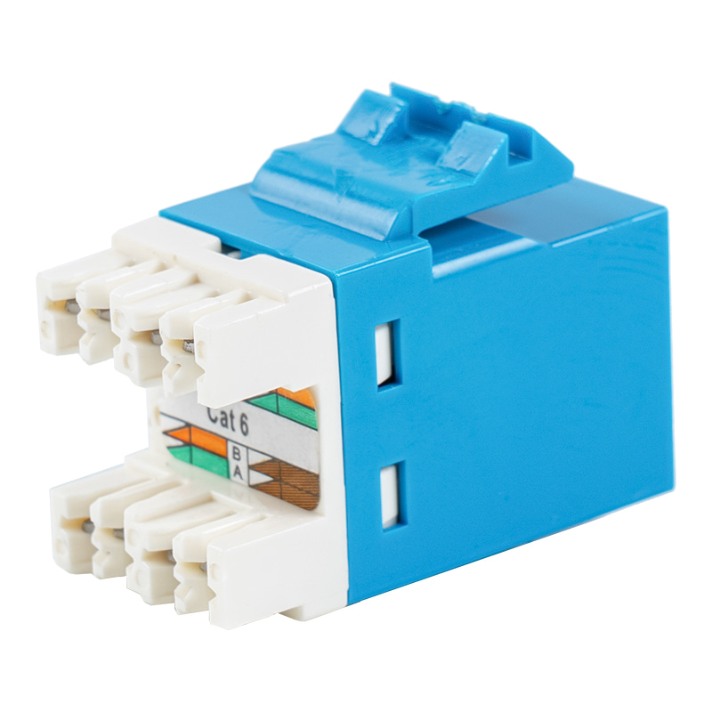 Cat6 シールドなし 180° モジュラー ジャック SM-2027H8C6 Cat6 シールドなし 180° モジュラー ジャック SM-2027H8C6