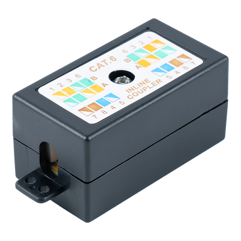 C5e シールドなし RJ45 インライン カプラー SM-2037C5E