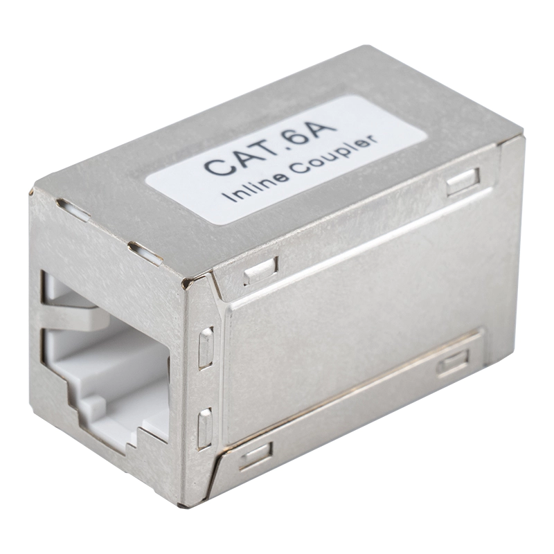 C6A シールド付き RJ45 インライン カプラー SM-2039SC6A