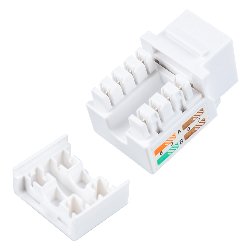 Cat6 シールドなし 90° モジュラー ジャック SM-2053H8C6 Cat6 シールドなし 90° モジュラー ジャック SM-2053H8C6