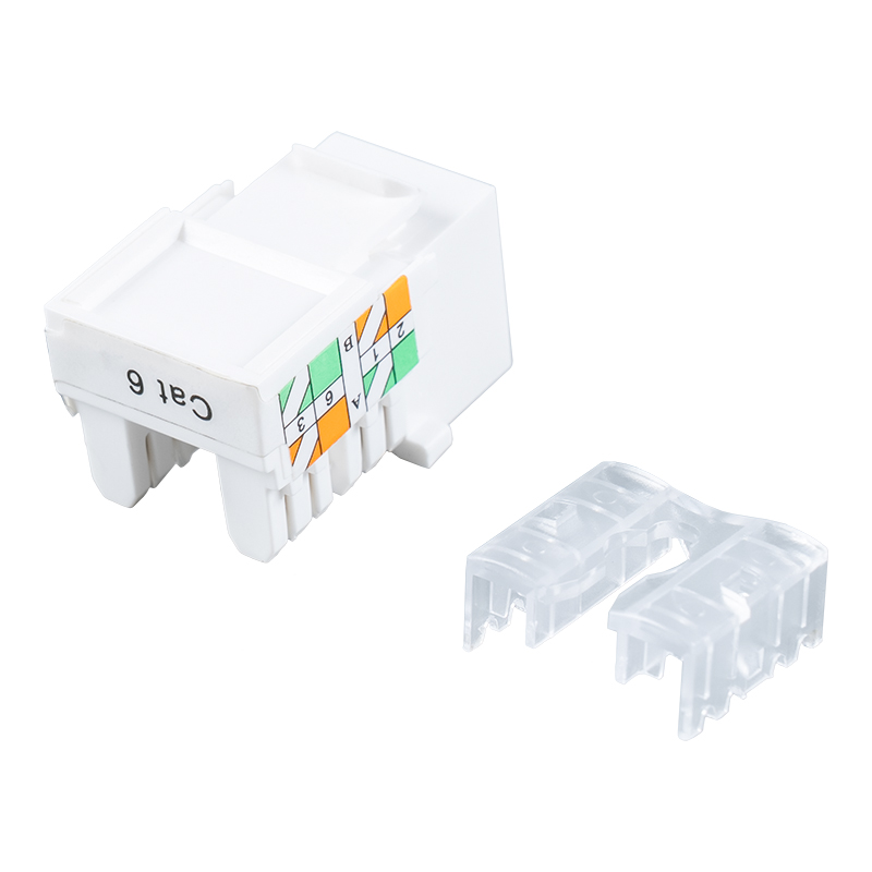 Cat6 シールドなし 90° キーストーン ジャック SM-2337H8C6 Cat6 シールドなし 90° キーストーン ジャック SM-2337H8C6