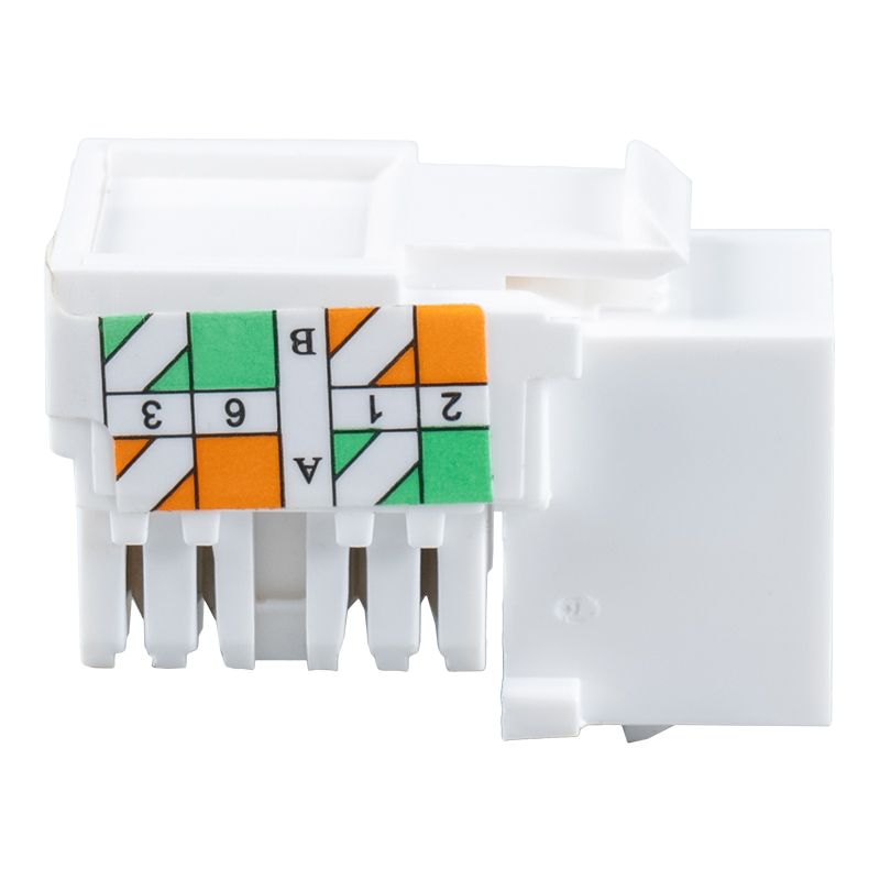 Cat6 シールドなし 90° キーストーン ジャック SM-2337H8C6 Cat6 シールドなし 90° キーストーン ジャック SM-2337H8C6