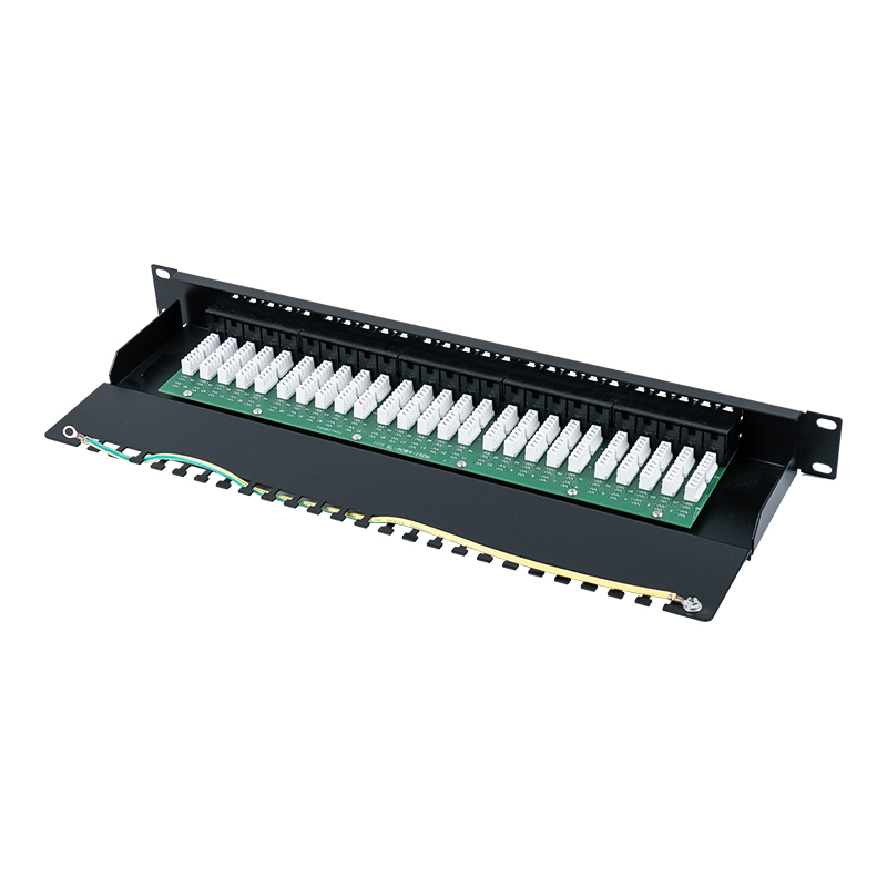 カテゴリ3 19インチ 1U 8P 8C 50ポート音声パッチパネル(KRONE IDC) SP-3208K50-C3 カテゴリ3 19インチ 1U 8P 8C 50ポート音声パッチパネル(KRONE IDC) SP-3208K50-C3