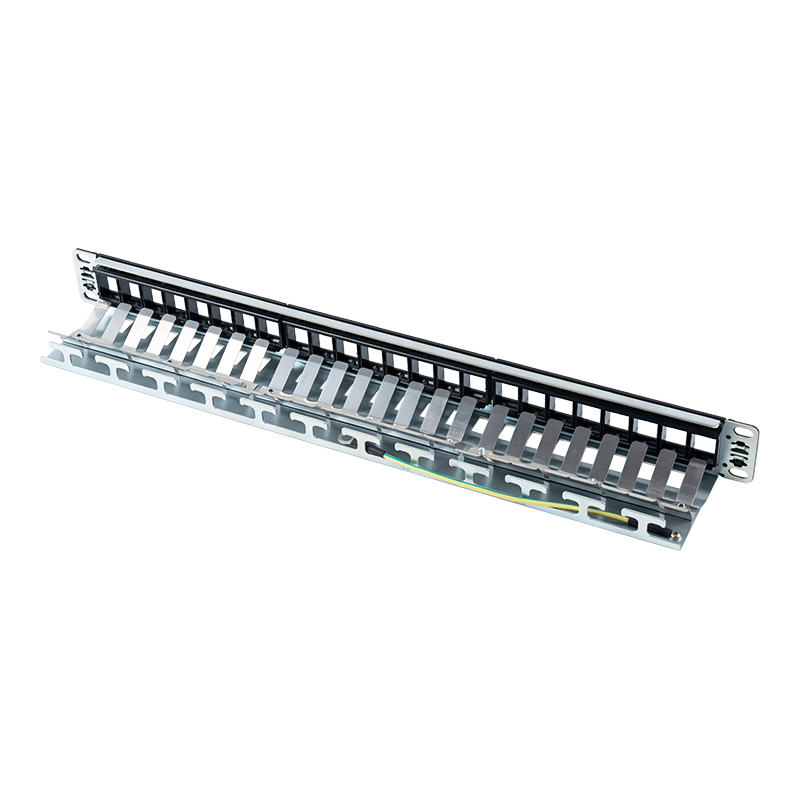 19インチ 1U 24ポート シールド空ラック(デジタルカード付) SP-3245S-24P 19インチ 1U 24ポート シールド空ラック(デジタルカード付) SP-3245S-24P