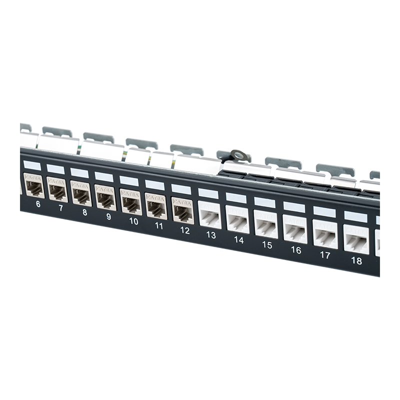 19インチ 1U 24ポート シールド空ラック(デジタルカード付) SP-3245S-24P 19インチ 1U 24ポート シールド空ラック(デジタルカード付) SP-3245S-24P