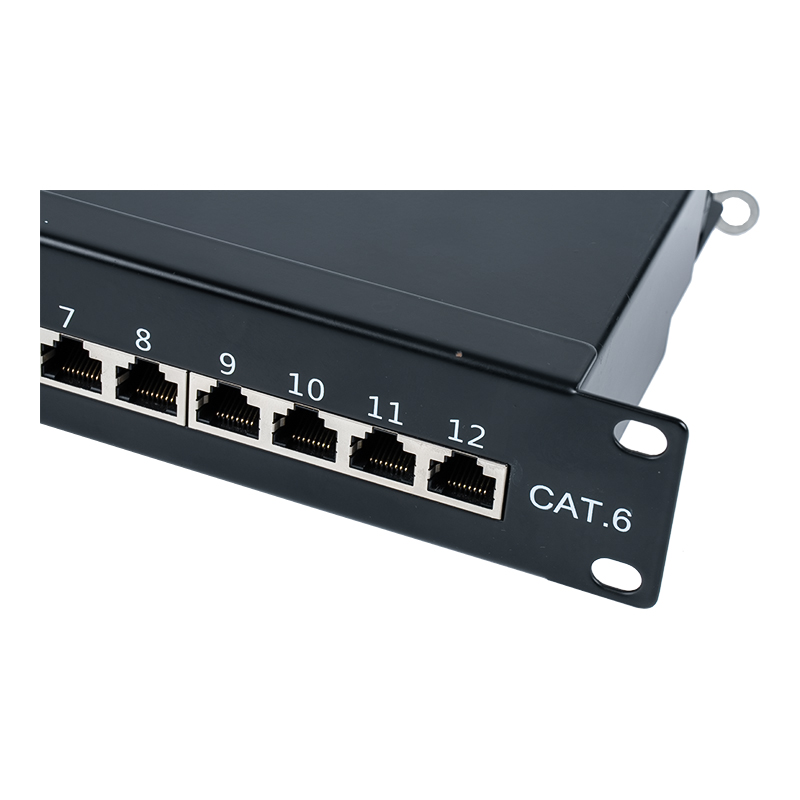 カテゴリ6 10インチ1Uシールド12ポートパッチパネル SP-3250SK12-C6 カテゴリ6 10インチ1Uシールド12ポートパッチパネル SP-3250SK12-C6