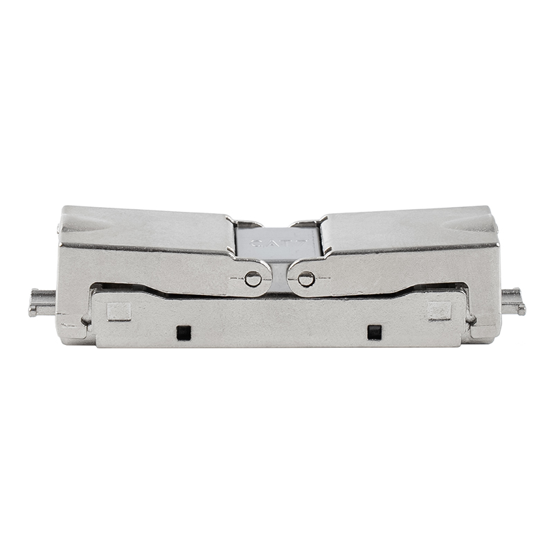 Cat6A シールド付きプッシュダウンタイプ ツールレスコネクタ(片開き) RJ-604S-1-C6A Cat6A シールド付きプッシュダウンタイプ ツールレスコネクタ(片開き) RJ-604S-1-C6A