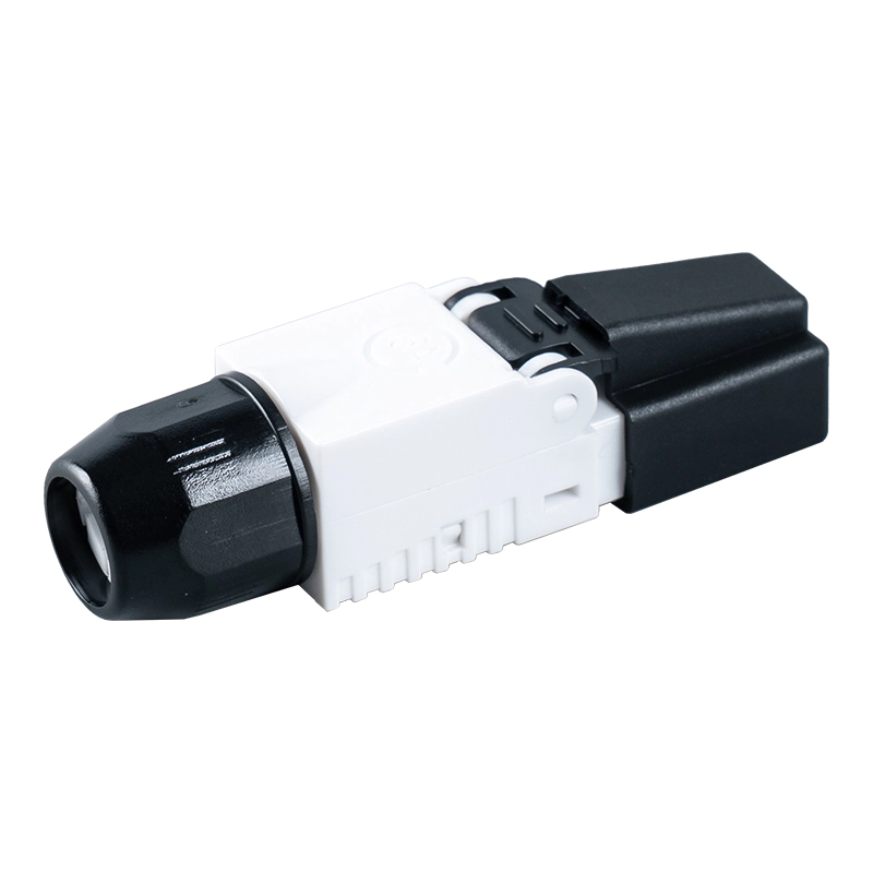Cat7 シールドなしツールレス RJ45 コネクタ（頭部プラスチックキャップ付き） RJ-G50U-1-C7