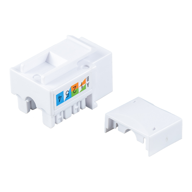 Cat6 シールドなし 90° モジュラー ジャック SM-2054H8C6